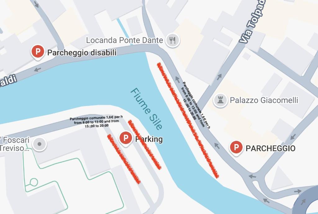 Locanda Ponte Dante Treviso Esterno foto